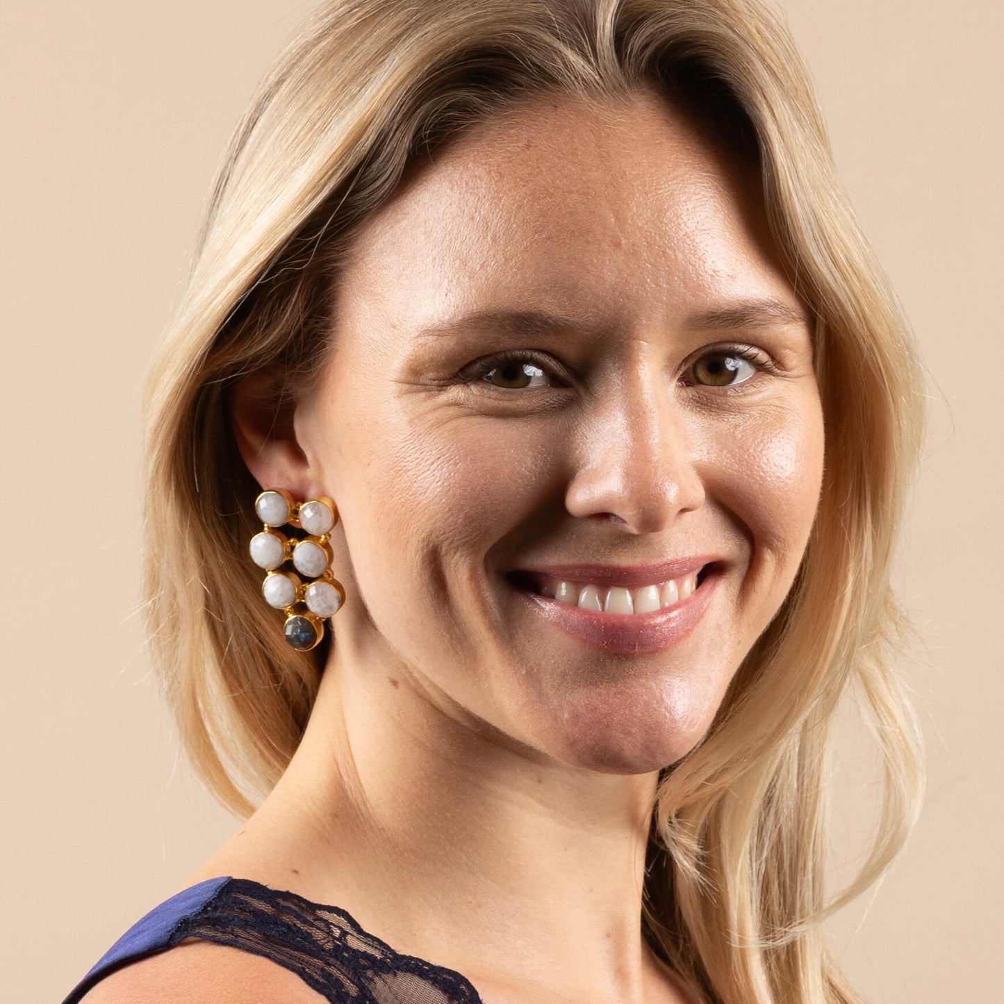 Cluster Stud Earrings