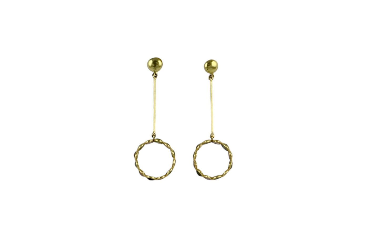 Rainbow Orbit Drop Earrings