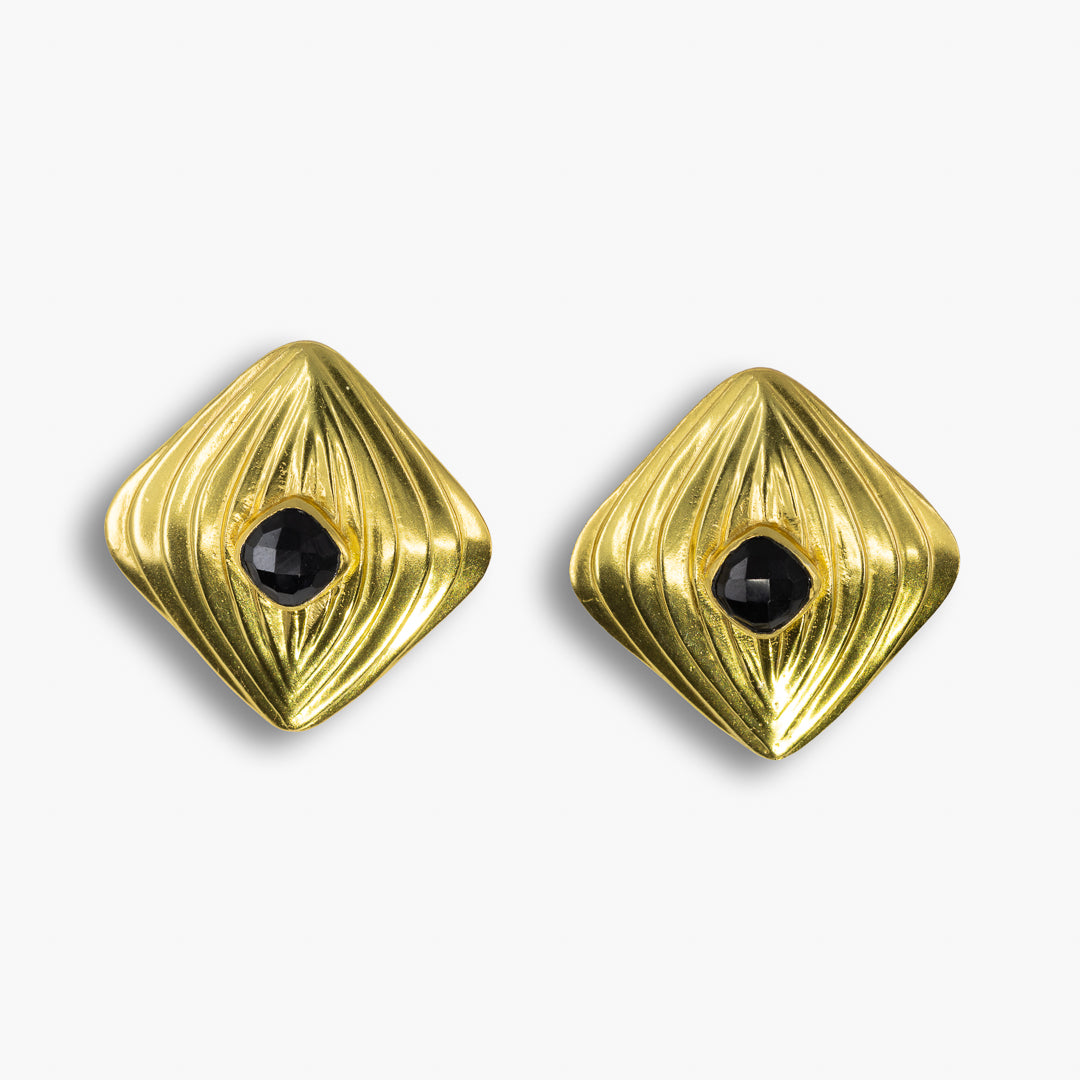 Midnight Crest Earrings