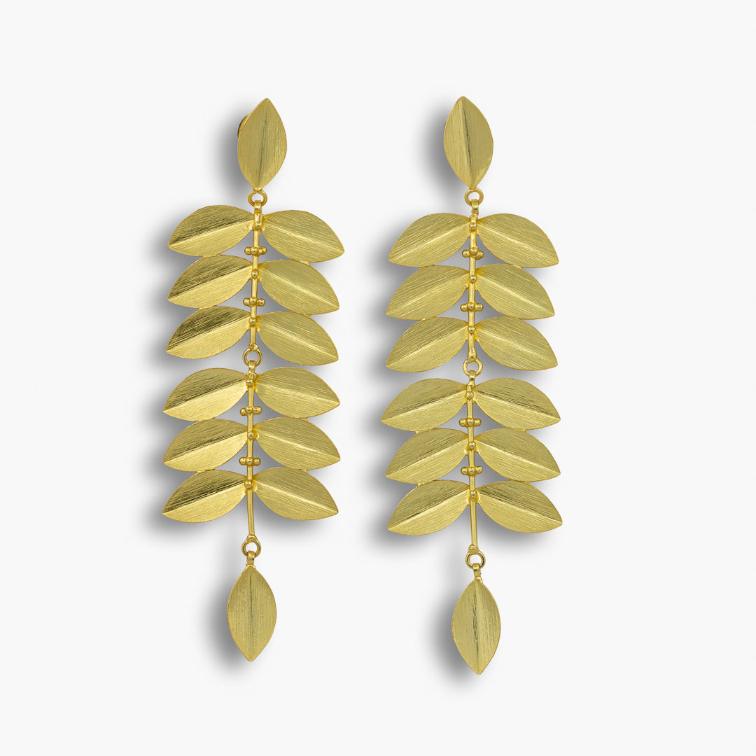 Leaf Cascade Earrings