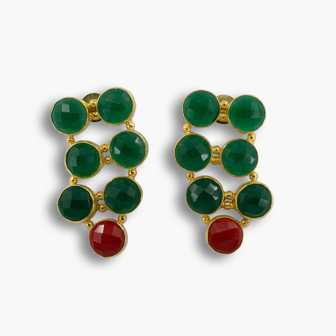 Cluster Stud Earrings