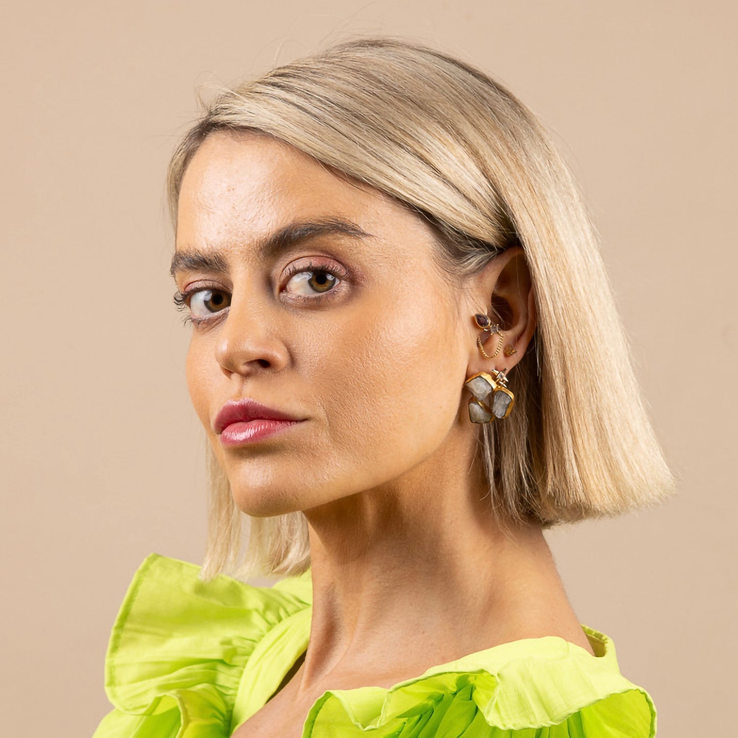 Aurora Pebble Earrings