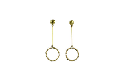 Rainbow Orbit Drop Earrings