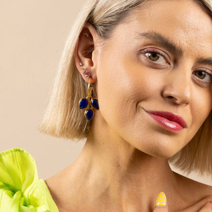 Elegance Cluster Earrings
