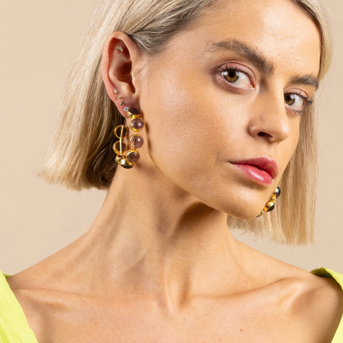 Harmony Hoop Earrings