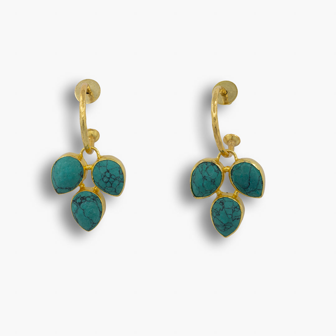 Elegance Cluster Earrings