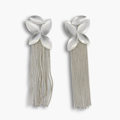 Leaf Fringe Earrings