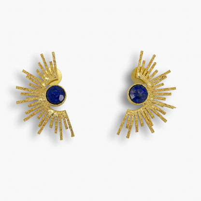 Sunburst Floral Earrings
