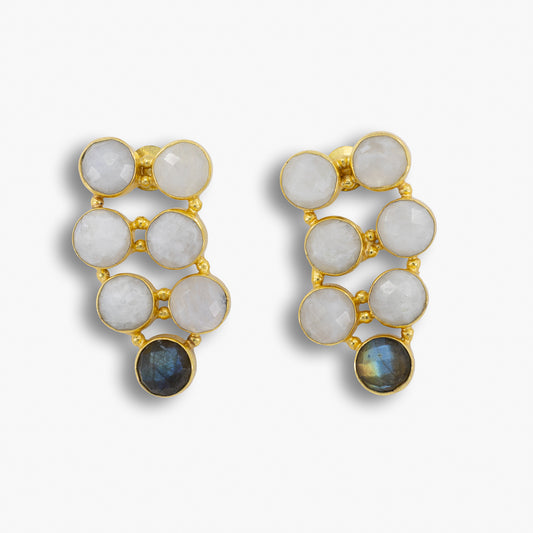 Cluster Stud Earrings