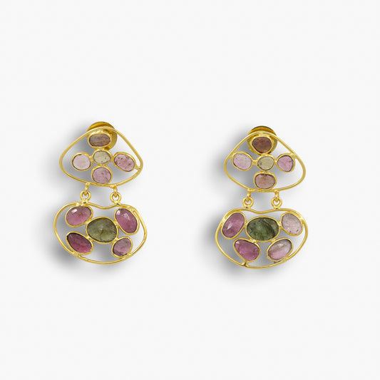 Teardrop Gemstone Earrings