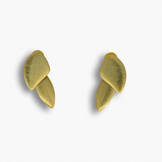 Interlocking Leaf Earrings