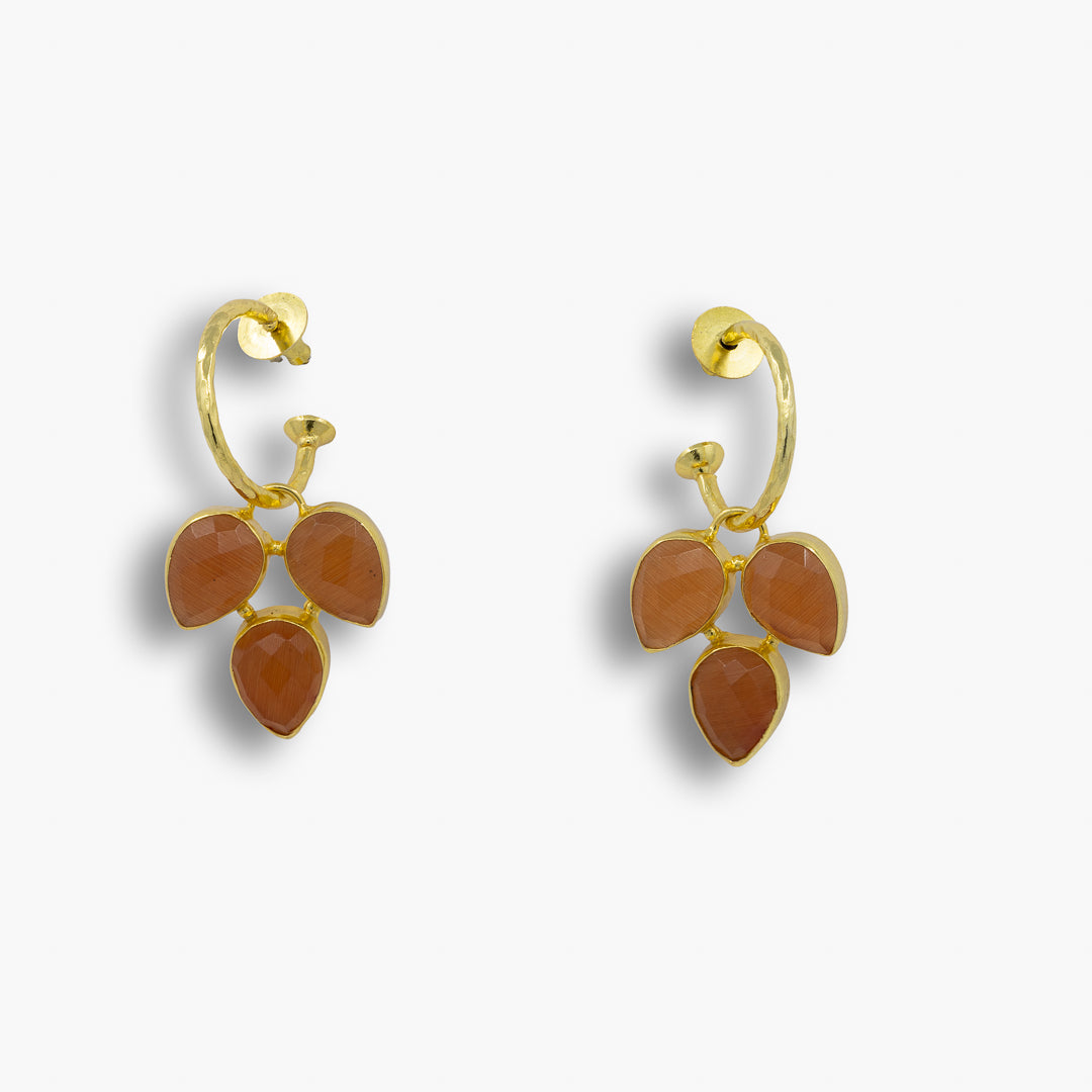 Elegance Cluster Earrings