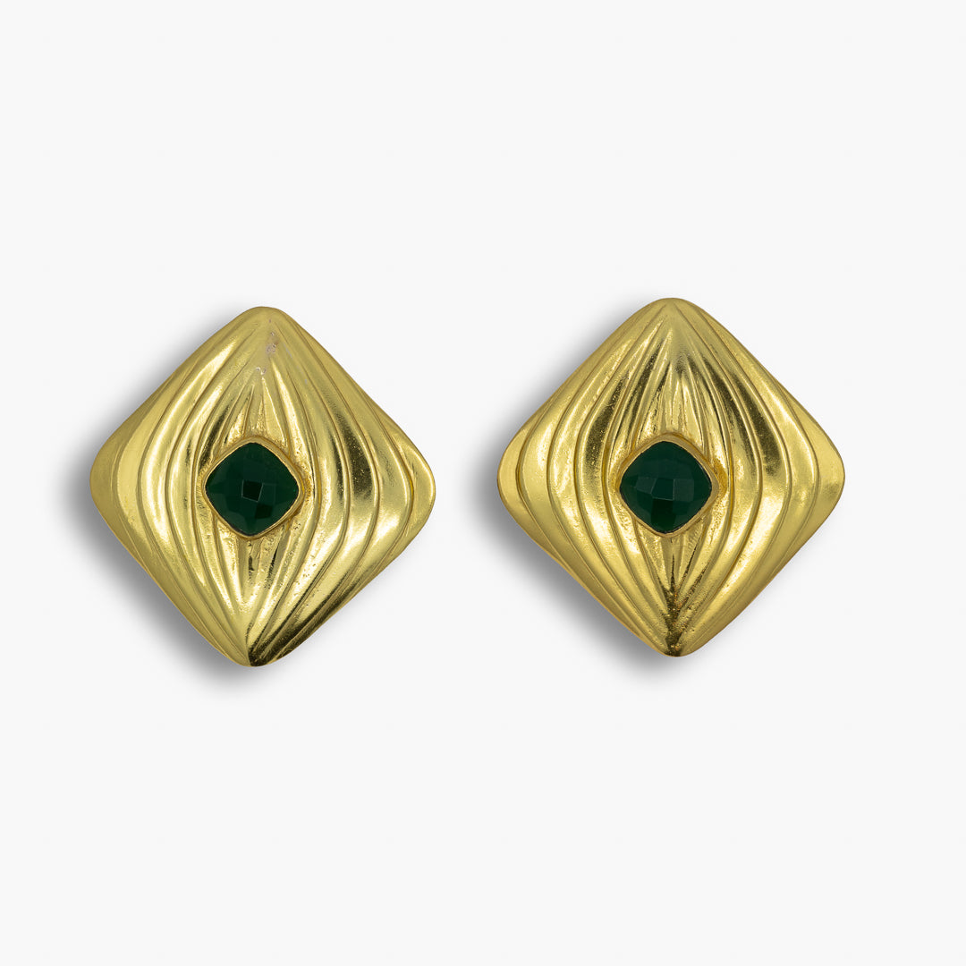 Midnight Crest Earrings