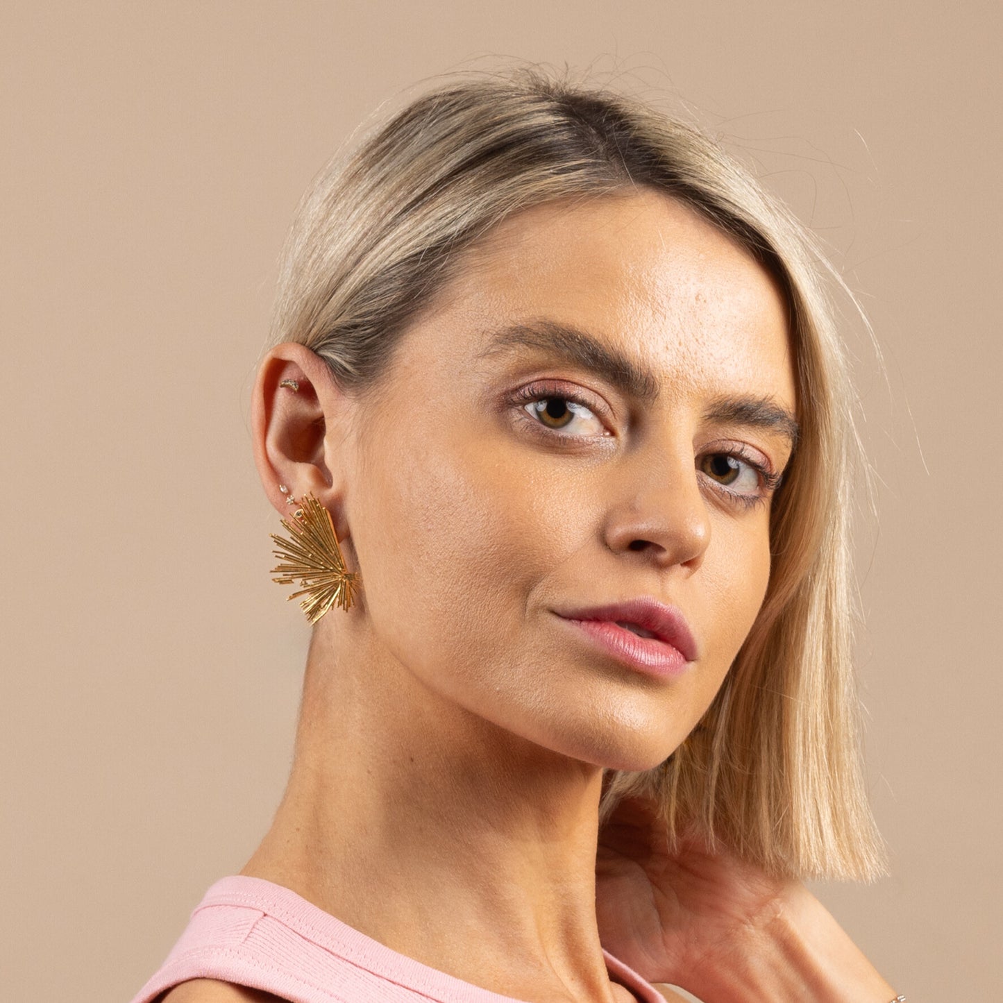 Sunburst Radiance Earrings