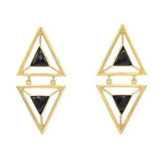 Triad Drop Earrings