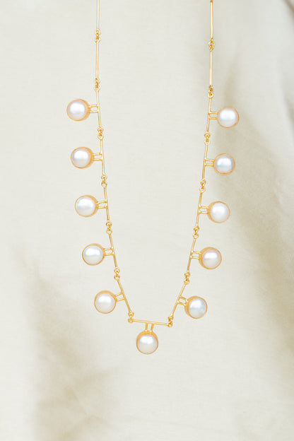 Sculpted Stone Necklace