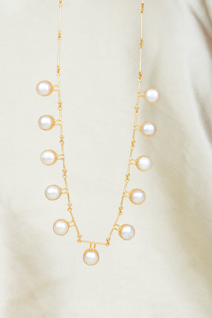 Sculpted Stone Necklace