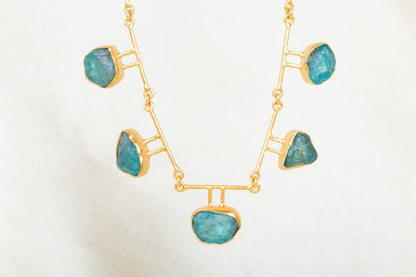 Sculpted Stone Necklace