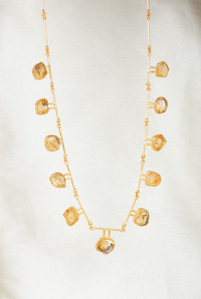 Sculpted Stone Necklace