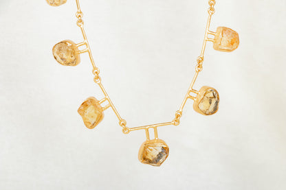 Sculpted Stone Necklace