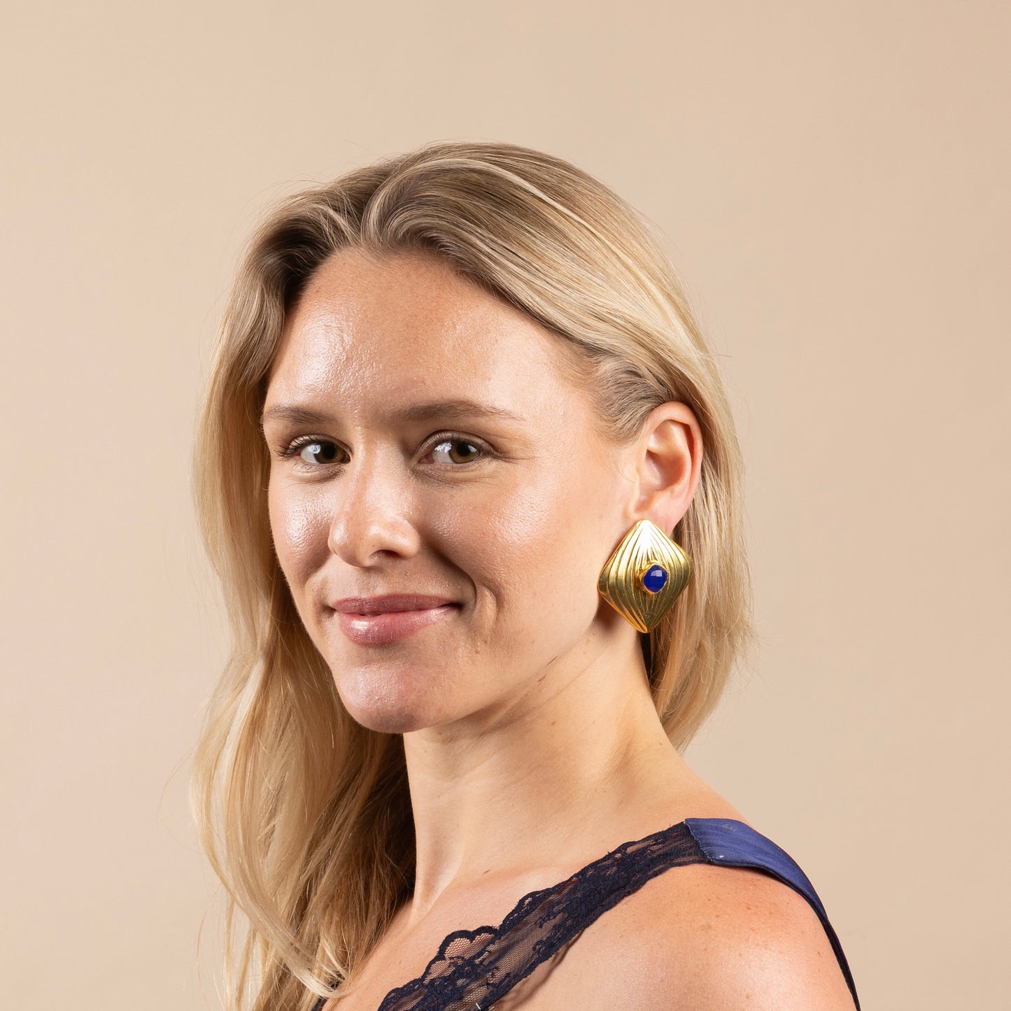 Midnight Crest Earrings