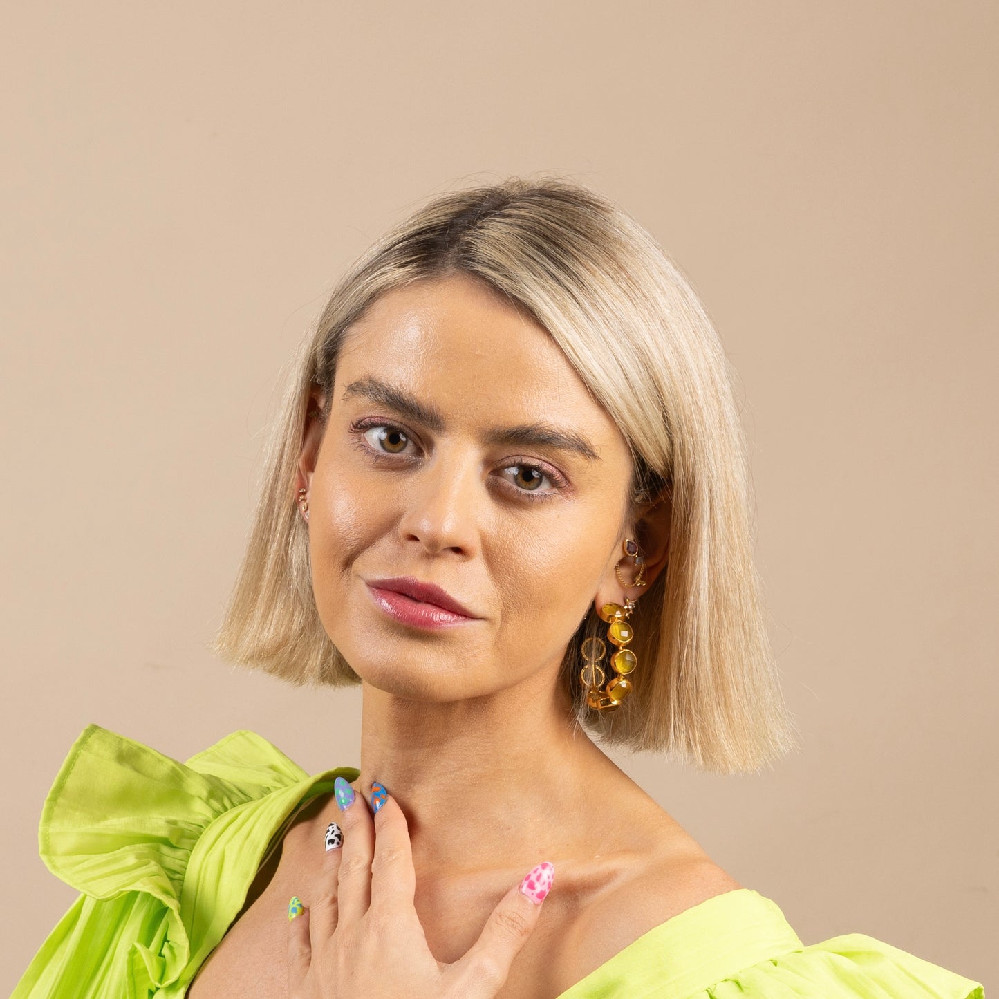 Harmony Hoop Earrings