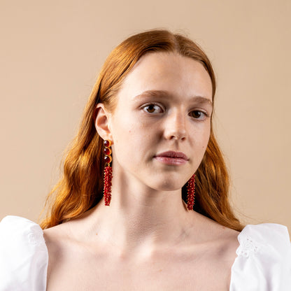 Radiant Cascade Earrings