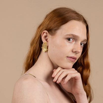 Sunburst Radiance Earrings